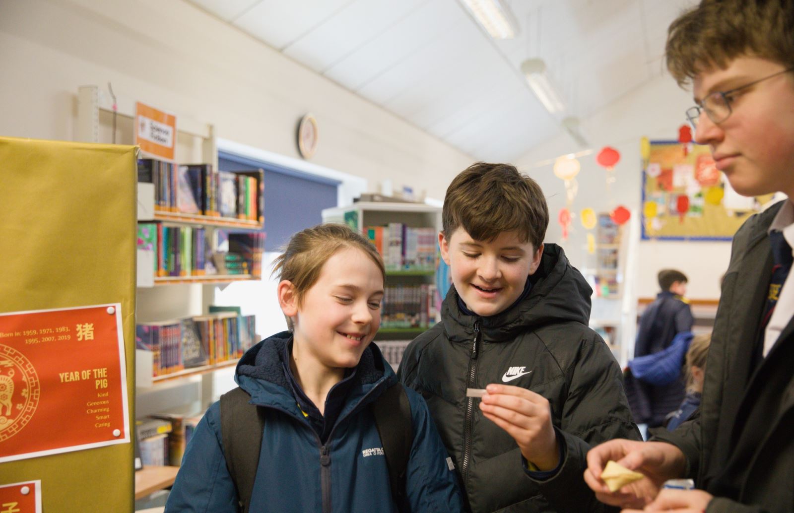 Farmors school library lunar new year event